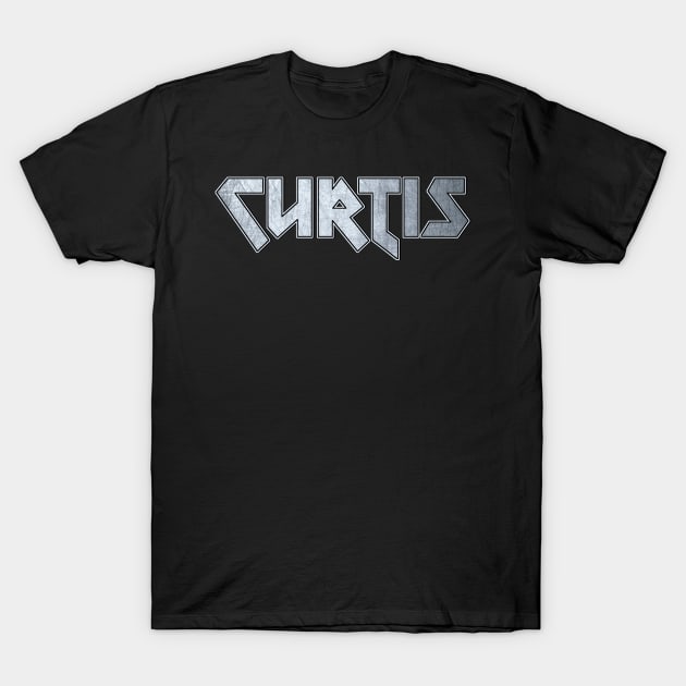 Heavy metal Curtis T-Shirt by KubikoBakhar